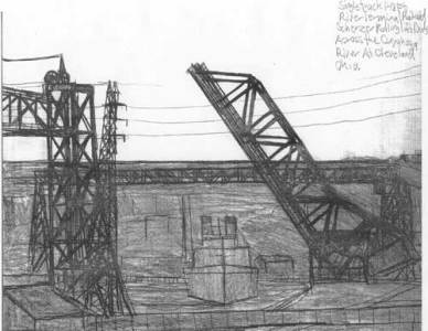 River Terminal Railroad Scherzer Rolling Lift Bridge