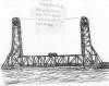 Neches River Railroad Lift Bridge