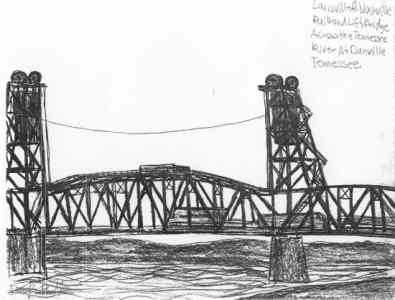 Louisville&Nashville Railroad Lift Bridge