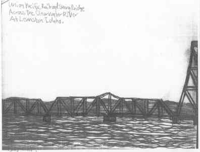 Union Pacific Railroad Swing Bridge